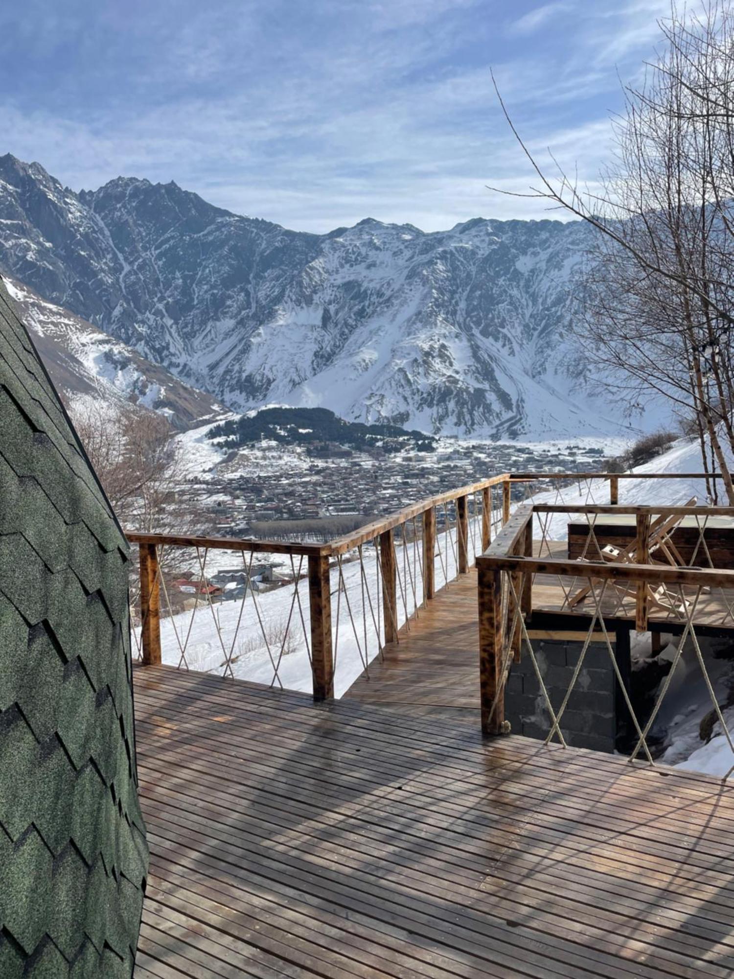 Glamping Emerald 카즈베기 외부 사진